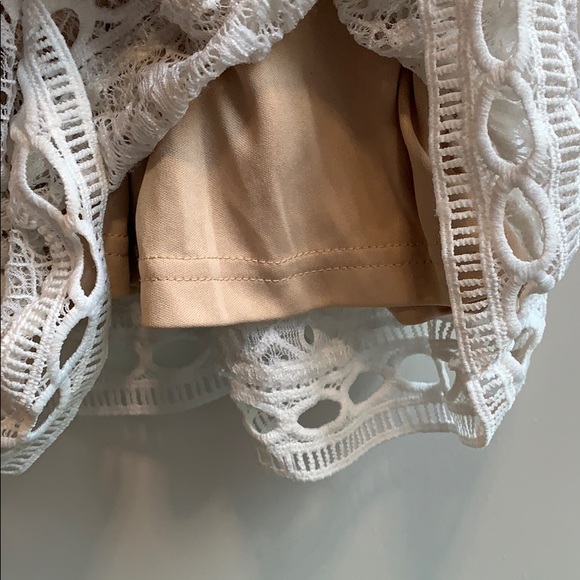 Cals White Bodycon Lace Mini Dress - Picture 7 of 8